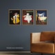 image 2 of Set of 3 Cappiello Vintage Adverts French Alcohol A4 Wall Art Prints | Brown