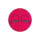 image 1 of Waboba Super Meh Flying Disc - Dark Pink - One Size
