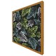 image 4 of Leaf print on dark bachground (Picture Frame) Brown | M