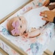 image 3 of Copper Pearl Nappy Changing Pad COVER Bloom