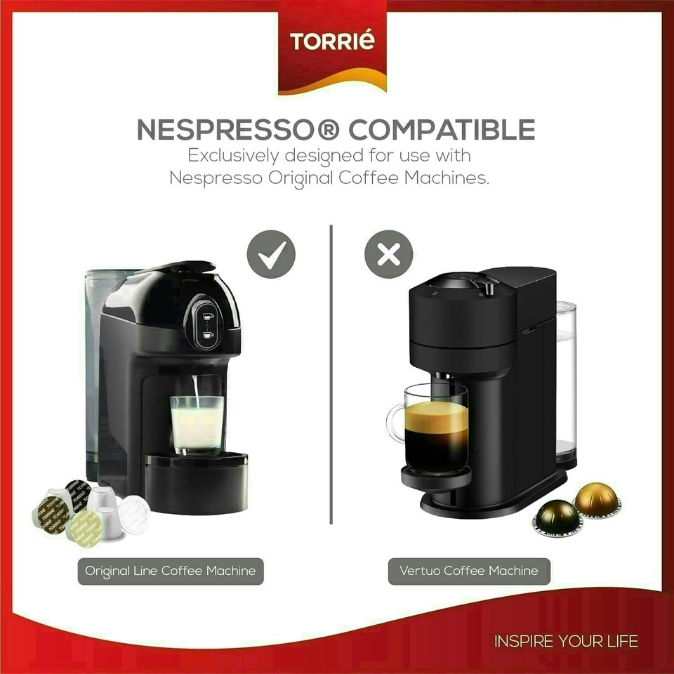 image 1 of Skinny Milk Creamer Nespresso ® Compatible Coffee Machine Pods (10 Pods)