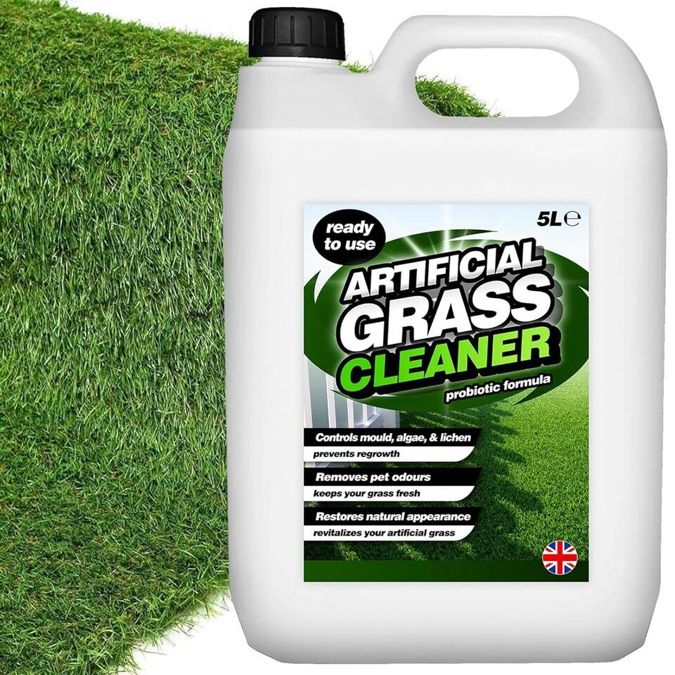 image 1 of 4 x 5L Artificial Grass Cleaner & Disinfectant Ready To Use