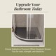 image 7 of Balterley Premium Shower Tray - Left Hand Offset Quadrant | Grey | Grey Slate | 1