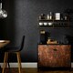 image 3 of Dolomite Metallic Wallpaper in Charcoal Multi
