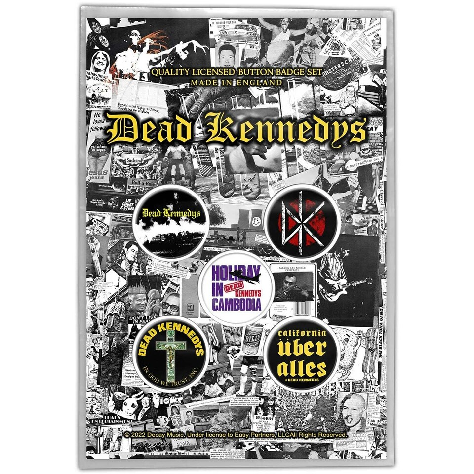 Dead Kennedys Button Badge Pack: Fresh Fruit N/A