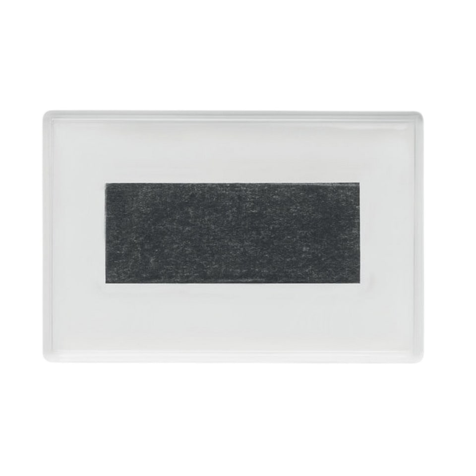 image 1 of MidOcean Magme Rectangular Acrylic Fridge Magnet | Clear | Transparent | One Size | 1