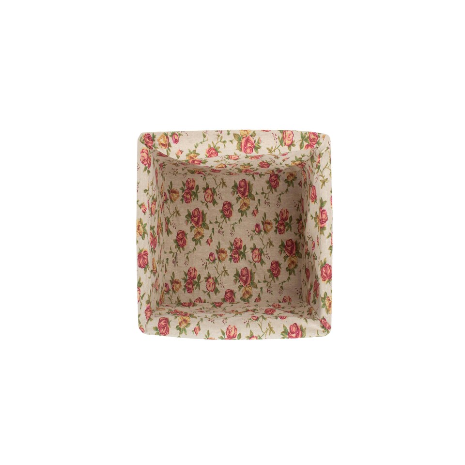 image 1 of Double Steamed Garden Rose Willow Storage Baskets Multi | Multi | M