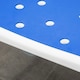 image 9 of HOMCOM EVA Padded Shower Stool with Arms and Back, 4 Suction Foot Pads Blue