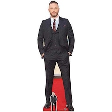 Tom Hardy Dapper Suit and Haircut Lifesize Cardboard Cutout 175cm