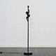 image 3 of ValueLights Hanging Monkey Animal Quirky Modern Black Floor Lamp Base