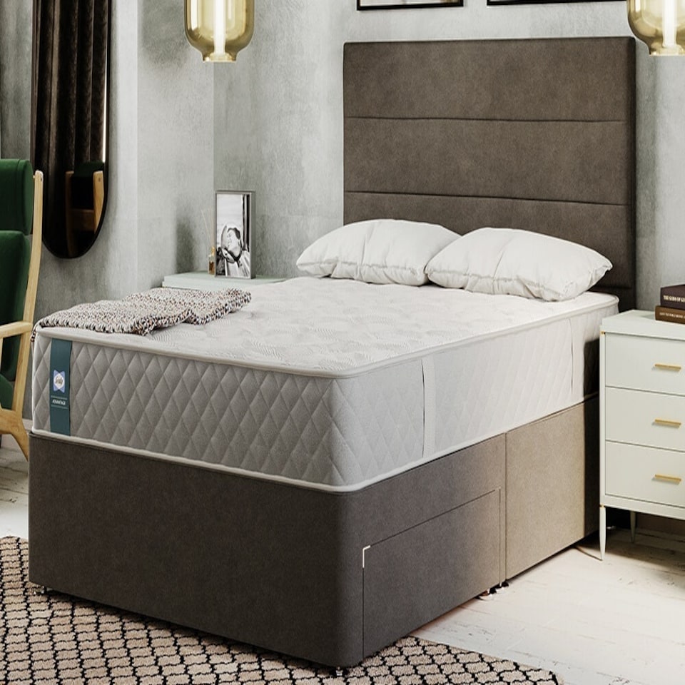 image 1 of Sealy Waltham Latex Advantage Mattress Grey | Small Double