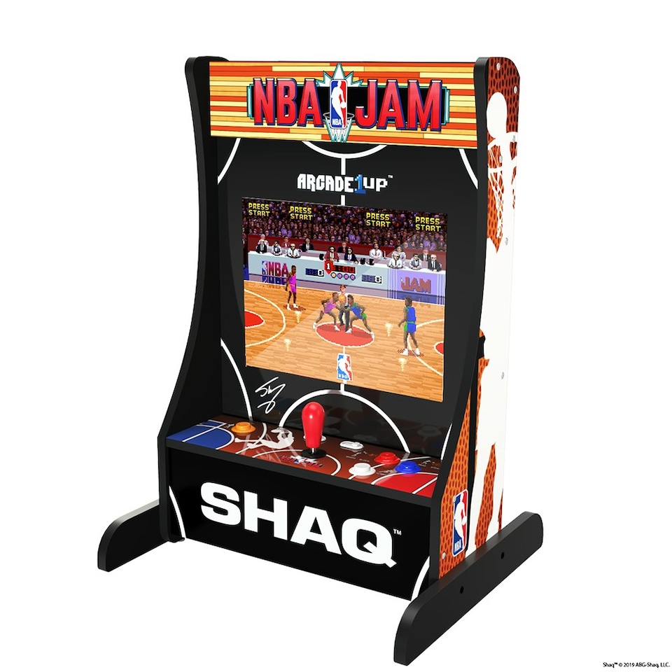 image 1 of Arcade1Up NBA Jam Partycade Machine Black