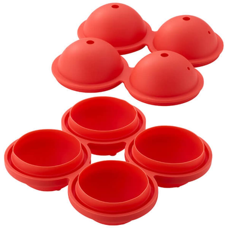 image 1 of Judge Silicone Berry Round Ice Cube Mold