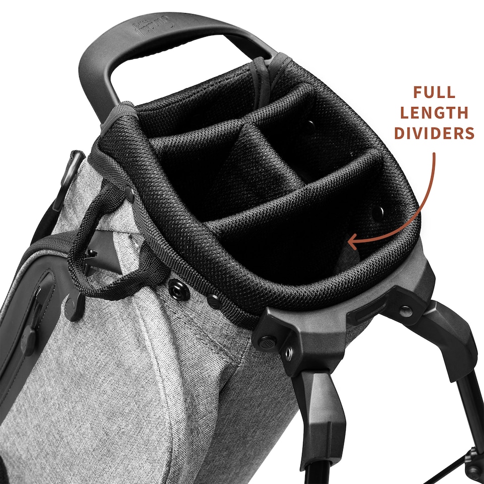 image 1 of El Camino Golf Bag - Heather Grey