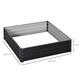 image 3 of Outsunny Raised Garden Bed Metal Patio Backyard Flower Vegetable Planter Green