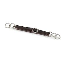 Blenheim Leather Horse Curb Chain - Havana - Pony
