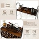 image 10 of COSTWAY Industrial Detachable Wine Bar Storage Wine Bar