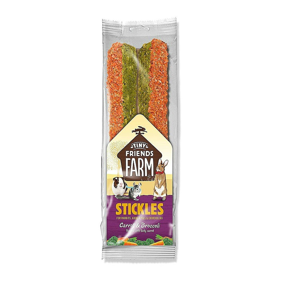 8 x Supreme Stickles With Carrot & Broccoli 100g