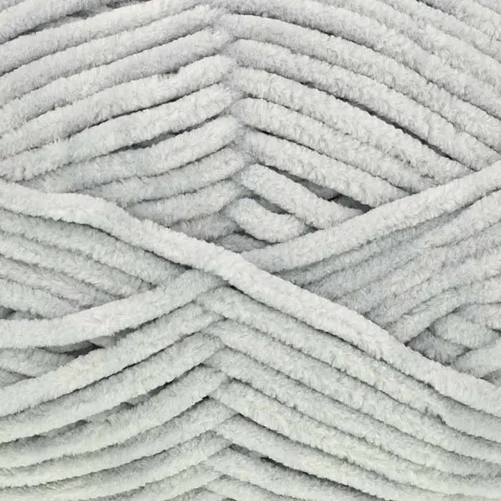King Cole Silver Yummy Chunky Yarn (Value Pack 6 x 100g Balls) For Crochet, Knitting - 120m per ball