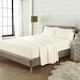 image 1 of Plain Dye Flannelette Cream Single Sheet Set