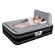 image 1 of Get Fit Air Bed With Built In Electric Pump - Premium Double Airbed - Quick Blow Up Bed With Headboard & Free Inflatable Pillow | Black | Black / Grey | 1