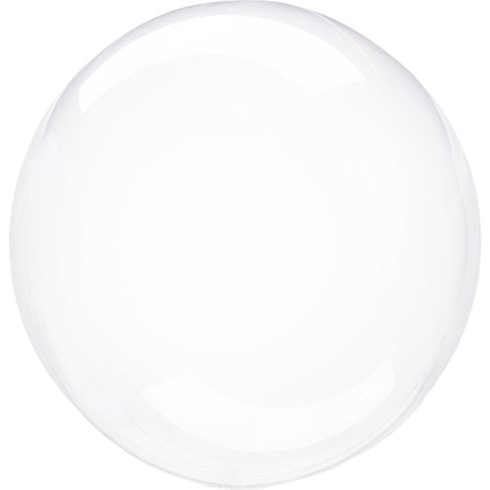 Clear Crystal Clearz Helium Balloon 46cm / 18 in