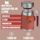 image 6 of Legendary Food Jar + Spork 0.4L Lunch Container | Grey | Grey | 0.4L | 1