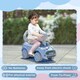 image 6 of AIYAPLAY Ride On Car Foot To Floor Sliding Car Push Along Car with Air Horn, Anti-Over-Backwards Design, for Toddler from 18 to 36 Months - Light Blue