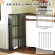 image 5 of PawHut Six-Panel Dog Playpen with Door, for Indoor, Outdoor, 60cm Tall
