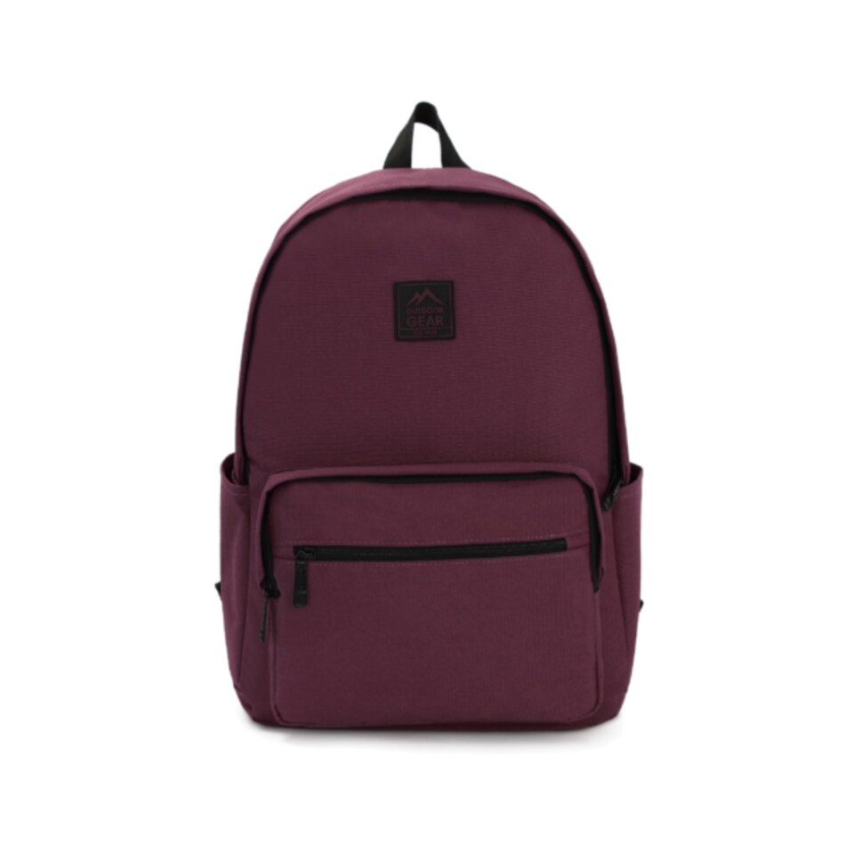 image 1 of Everyday Backpack with Smart Storage and All Day Comfort Outdoor Gear - Burgundy