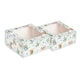 image 1 of Anniversary House Beatrix Potter Square Treat Boxes with Window Pack of 2