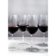 image 4 of Mikasa Wine Glass Set Clear Bordeaux Crystal Set of 4
