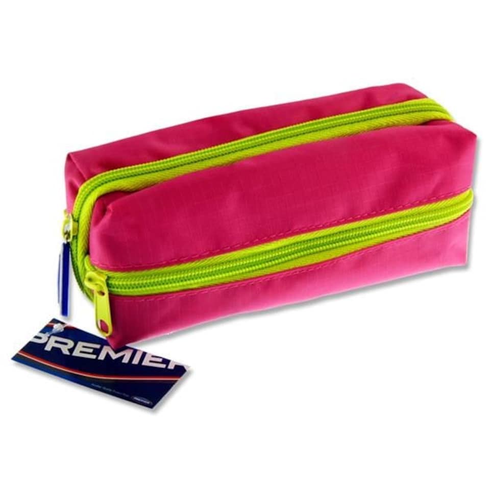 image 1 of Pencil Pouch with 3 Zippers by Premier