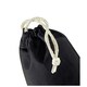 image 2 of Westford Mill Recycled Cotton Stuff Bag - Black - 45cm x 30cm