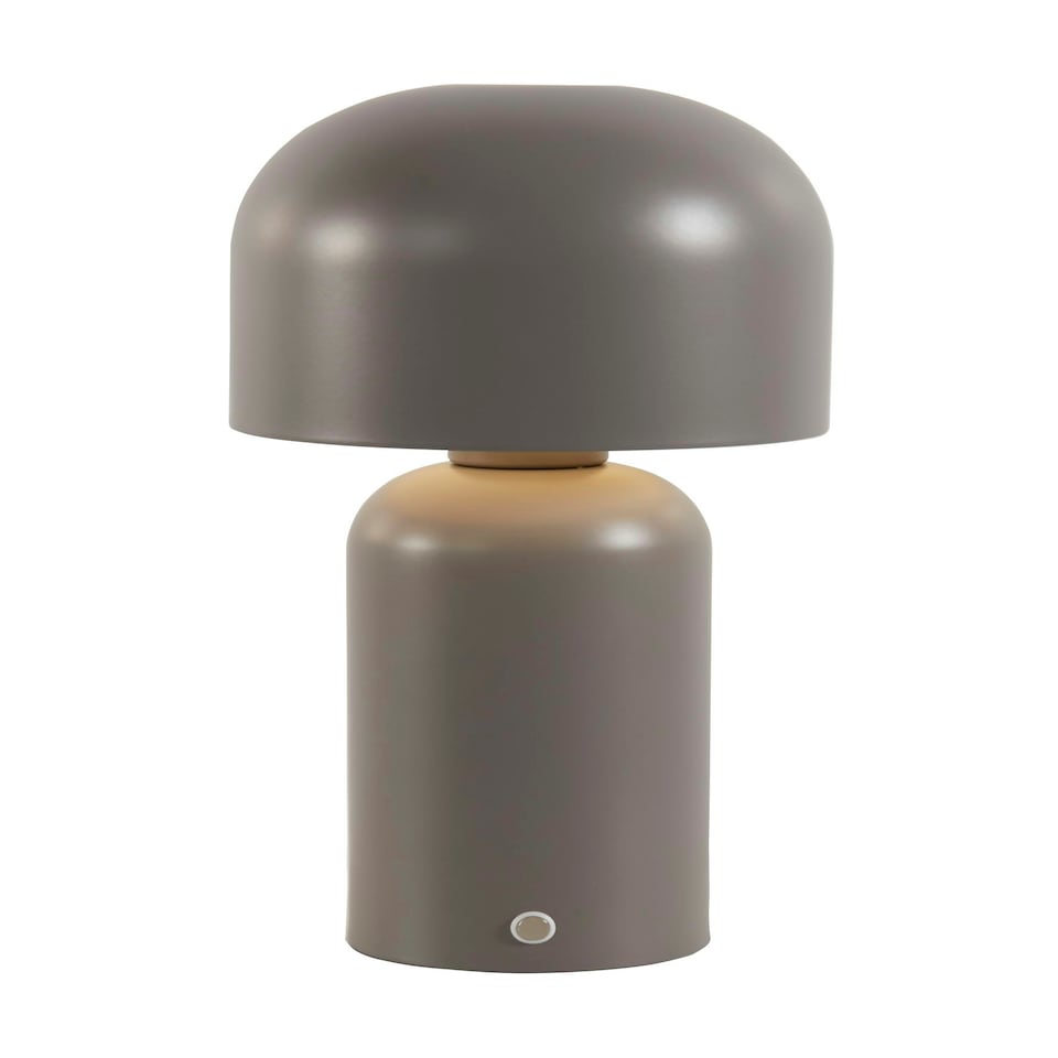 image 1 of RECHARGBLE USB MATT GREY LED LAMP