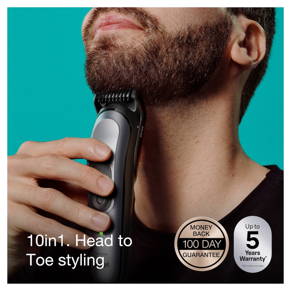 image 1 of Braun All-In-One Style Kit Series 7 MGK7440, 11-in-1 Kit For Beard, Hair, Manscaping & More