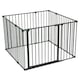 image 2 of Bettacare Pet Pen, 105cm x 105cm, Black, 70cm High, Dog Pen for Pets and Puppies, Dog Playpen suitable for Indoor and Outdoor use Black