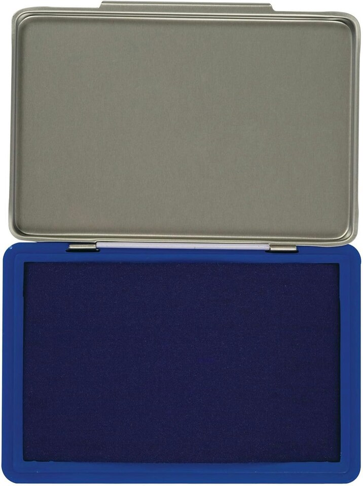 image 1 of Q-Connect Large Stamp Pad Blue