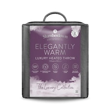 Slumberdown Elegantly Warm Luxury Heated Throw