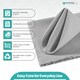 image 3 of 1pc Polyester Table Napkins, Wrinkle-Resistant Cloth Napkin - 20 Inch