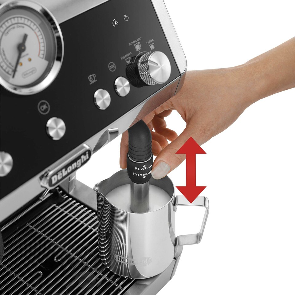 image 1 of Delonghi La Specialista Prestigio Bean to Cup Manual Coffee Machine, Silver