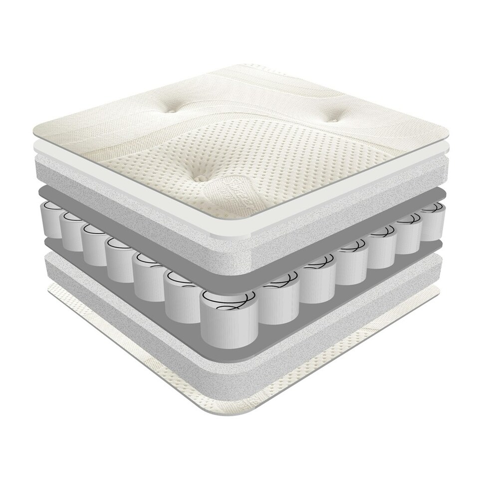 image 1 of 4ft Small Double Premium Reflex Plus Open Coil Mattress - (120cm)
