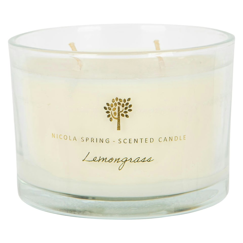 image 1 of Nicola Spring Soy Wax Scented Candle - 350g - Lemongrass