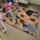 image 4 of Geometric floral shapes (Rug) Multi | Large: 140x200cm