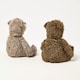image 3 of Homescapes Teddy Bear Doorstop - Set of 2 - Animal Door Stops
