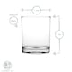 image 3 of Argon Tableware Classic Whisky Glasses - 280ml - Pack of 12 | Clear | Clear