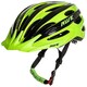 image 3 of AWE AweAir In Mould Adult Bike Helmet 55-58cm Black/Green Crash Guarantee* Green | M