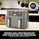 image 2 of Ninja 6 in 1 Dual Zone Air Fryer Max 9.5L DZ400UK