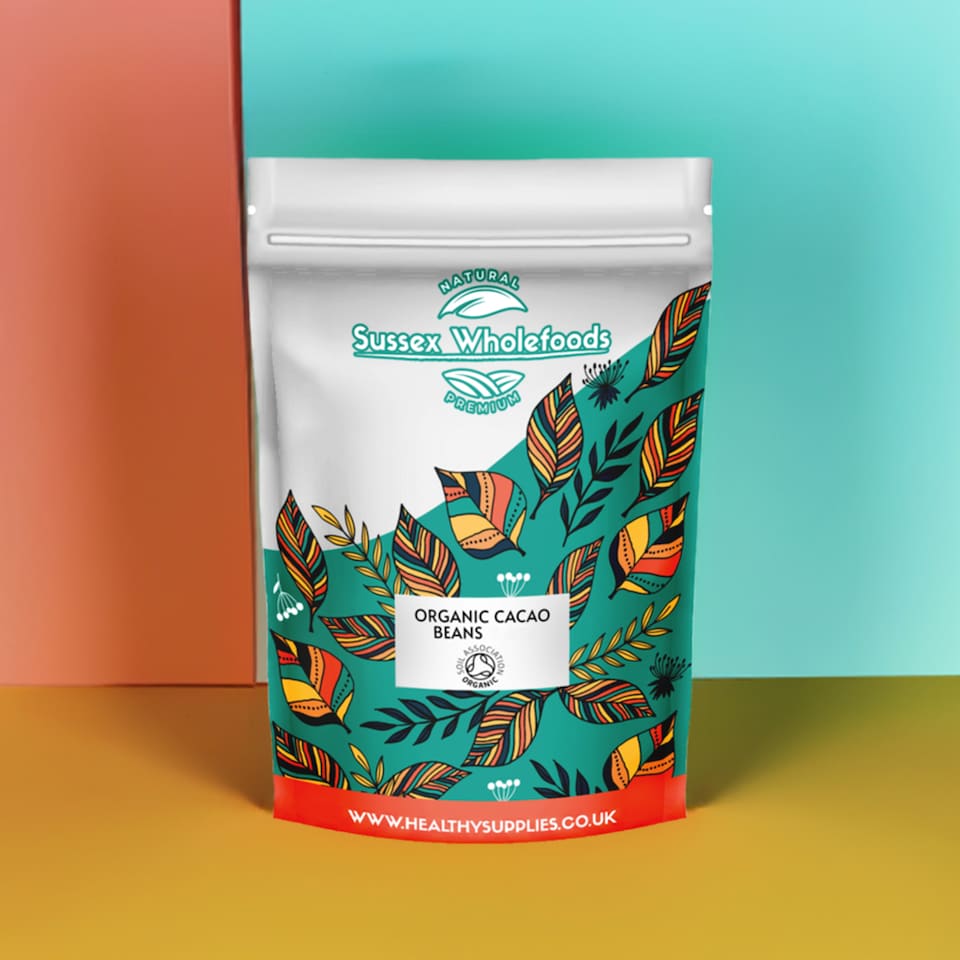 image 1 of Organic Cacao Beans 500g (Sussex Wholefoods) | Multi