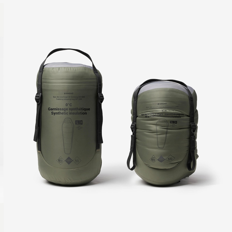 image 1 of Decathlon 0°C trekking sleeping bag MT500